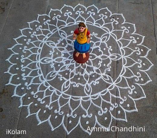 Rangoli: Welcome Navarathri