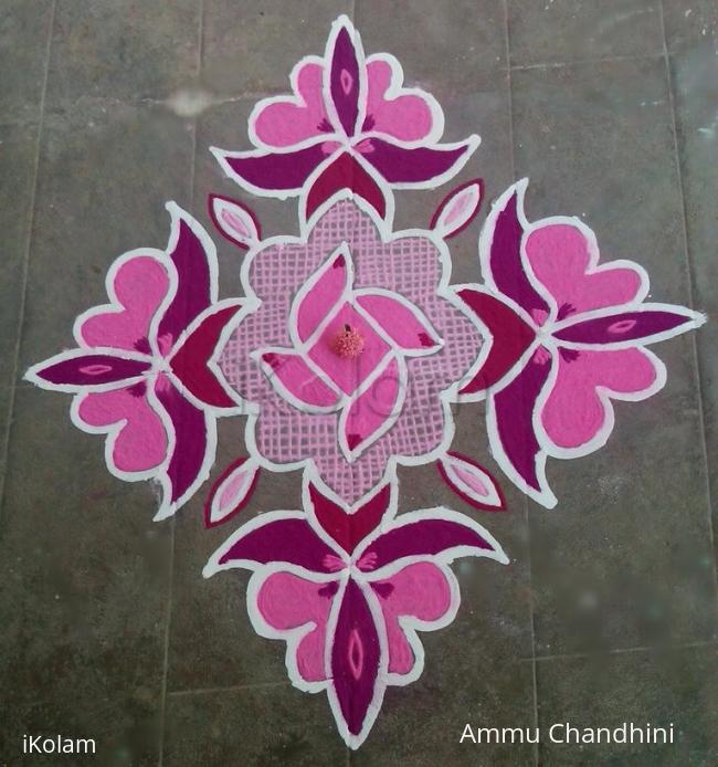 Rangoli: Navratri 2014-day 8