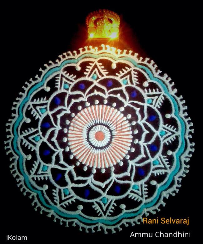 Rangoli: Kaarthigai maadhappirappu kolam