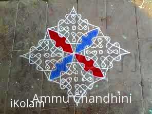 Rangoli: Dotted kolam
