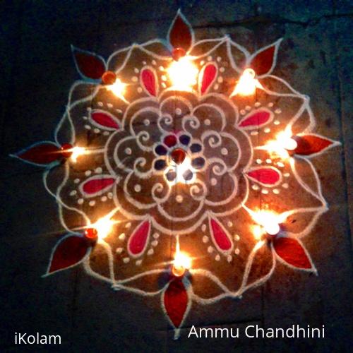Rangoli: Karthigai kolam