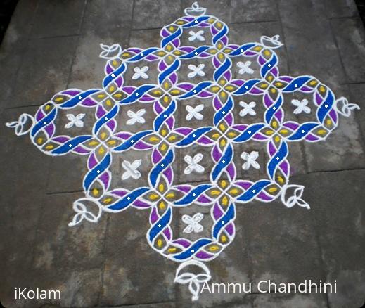 Rangoli: Dotted kolam Rangoli: Dotted kolam