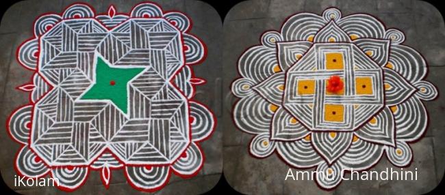 Rangoli: Thai 1st and 2nd velli kolams