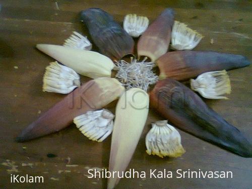 Rangoli: Banana Flower