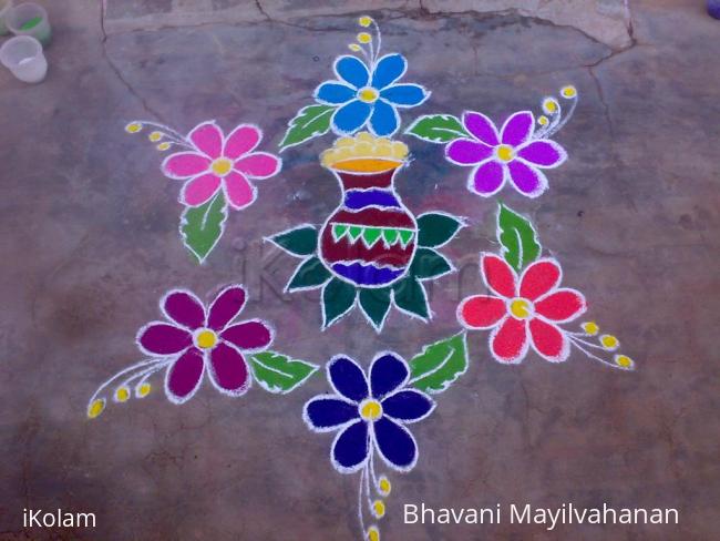 Rangoli: PONGAL - DOTTED