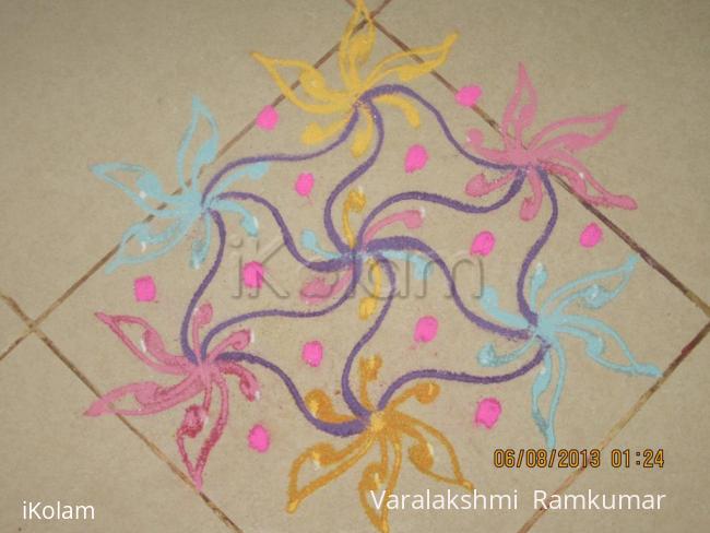 Rangoli: Dotted Kolam