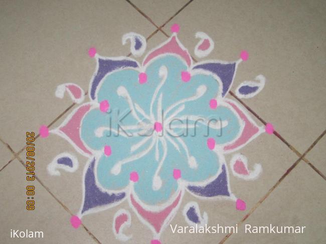Rangoli: Free hand rangoli