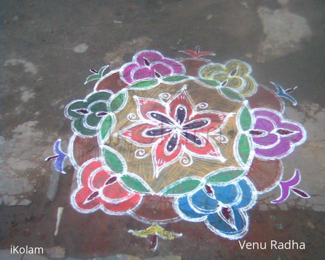 Rangoli: Flower Kolam Rangoli: Flower Kolam