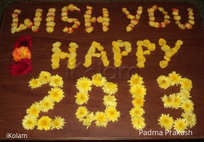 Rangoli: New Year Kolam