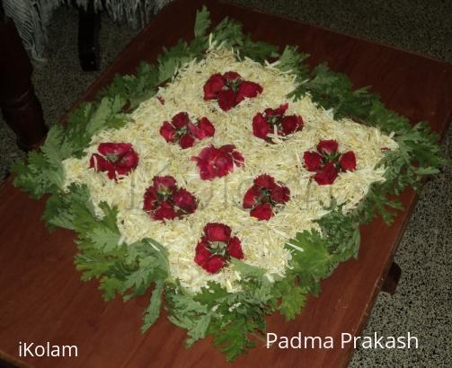 Rangoli: Poo Kolam