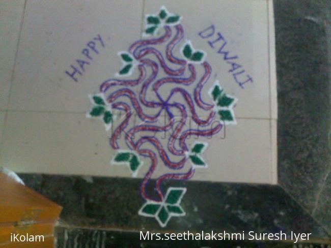 Rangoli: Dotted Kolam