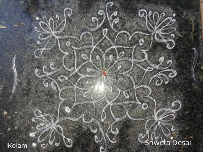 Rangoli: freehand
