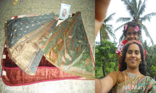 MY DIWALI SAREE -