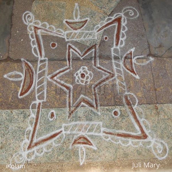 Rangoli: free hand kolam 29