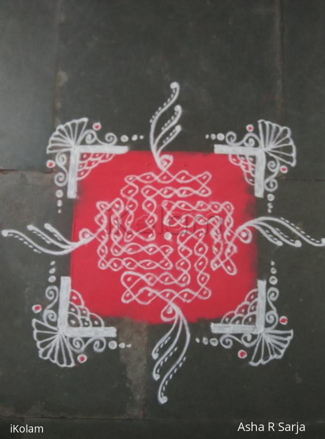 Rangoli: Navarathri Day 2