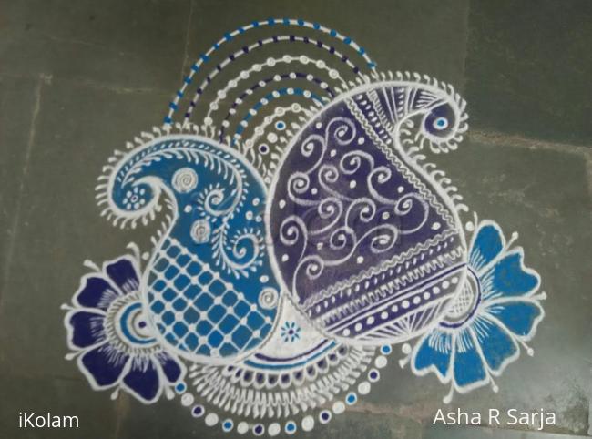 Rangoli: Navarathri Day 5
