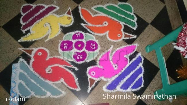 Rangoli: Margazhi Kolam1