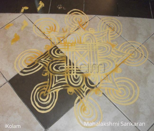 Rangoli: Krishna Jayanthi 2012 Rangoli: Krishna Jayanthi 2012
