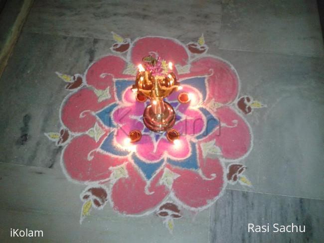 Rangoli: free hand rangoli