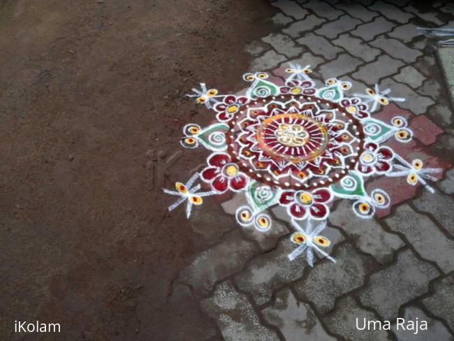 Rangoli: Friday kolam