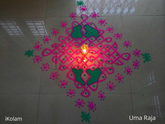 Rangoli: Friday kolam Rangoli: Friday kolam