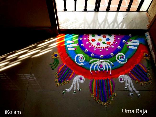 Rangoli: Happy birthday Sowmya Rangoli: Happy birthday Sowmya