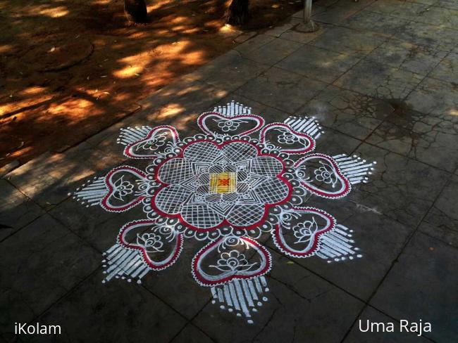 Rangoli: Vijayadasami kolam
