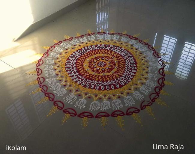Rangoli: Margazhi day 2