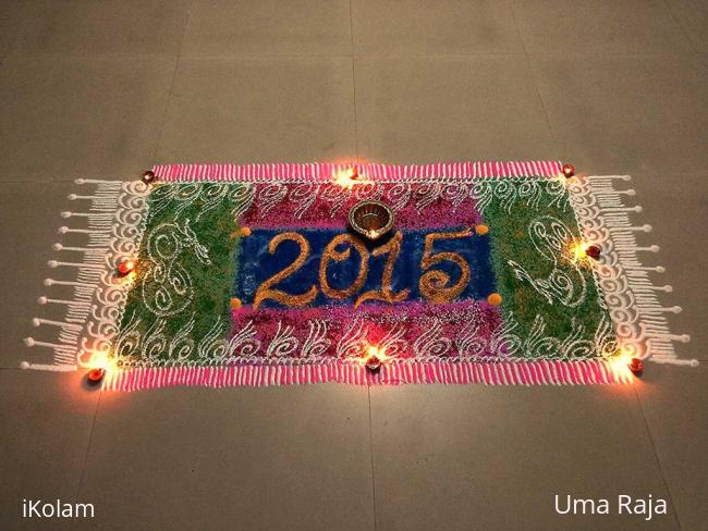 Rangoli: Happy new yr