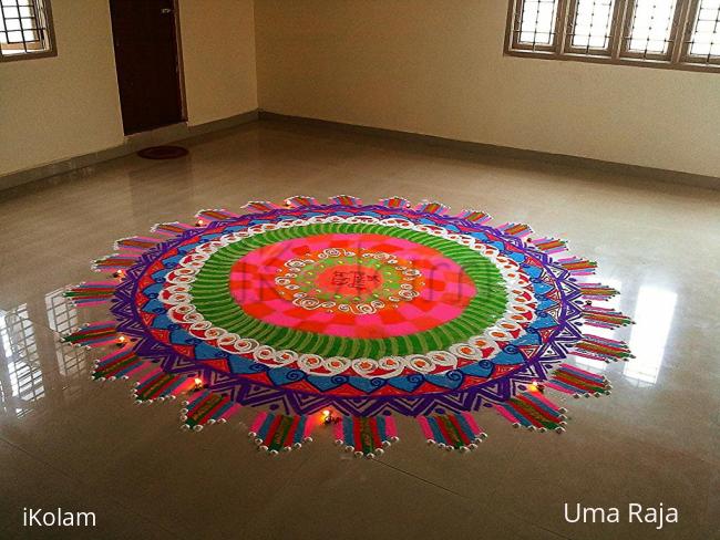 Rangoli: Happy diwali