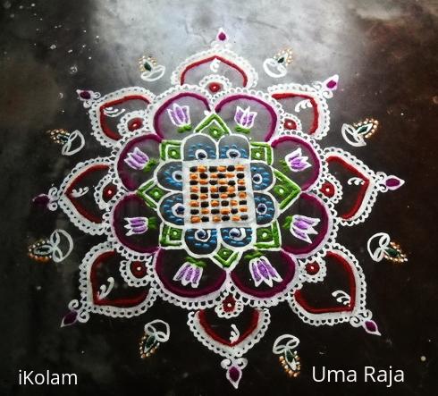 Rangoli: maakolam practice Rangoli: maakolam practice