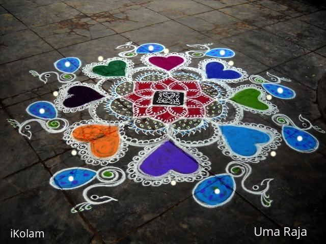 Rangoli: happy bday suba
