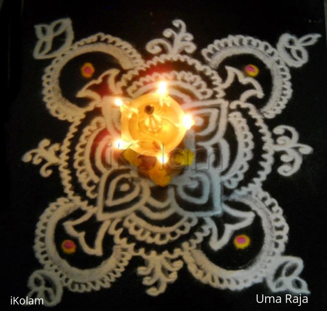 Rangoli: puja kolam