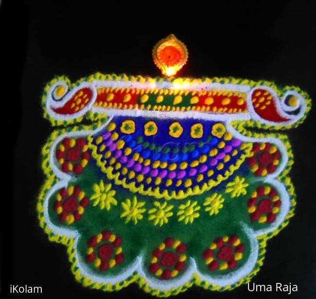 Rangoli: fan kolam