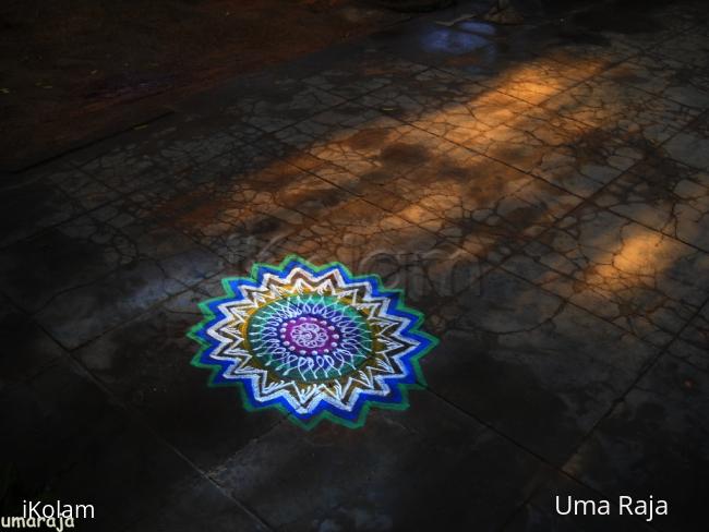 Rangoli: happy weekend