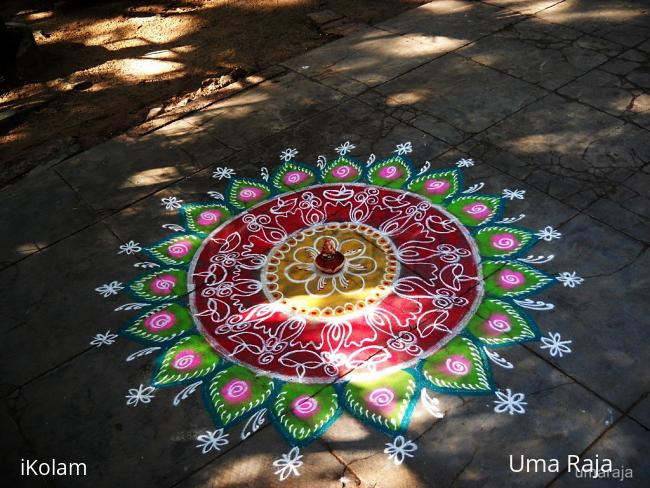 Rangoli: happy thirukarthigai