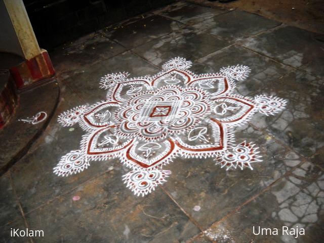 Rangoli: karthigai kolam