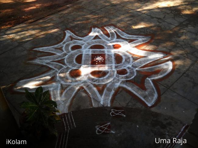 Rangoli: thai velli kolam