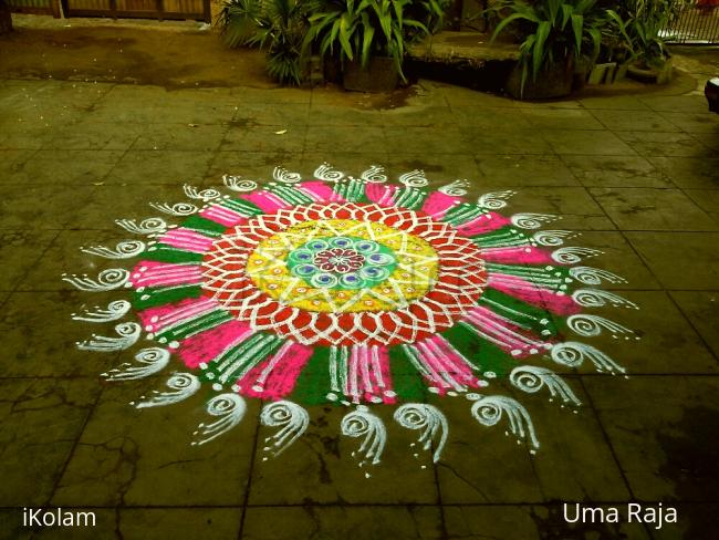 Rangoli: happy bday prince