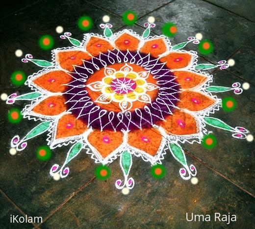 Rangoli: drizzling dots Rangoli: drizzling dots