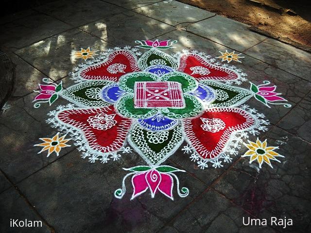 Rangoli: marghali 17