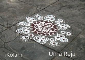 Rangoli: aadi 1 Rangoli: aadi 1