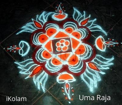 Rangoli: orange delight