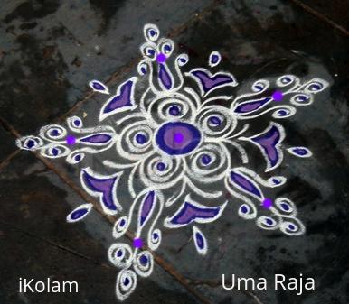 Rangoli: fly flames