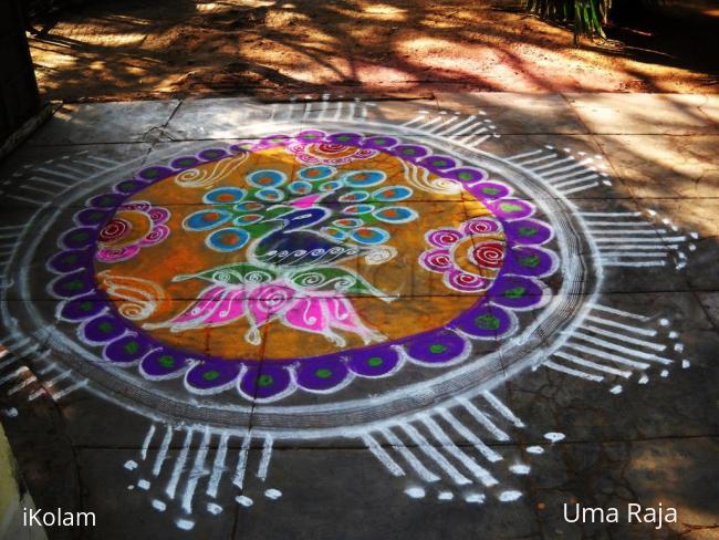 Rangoli: margazhi day 14