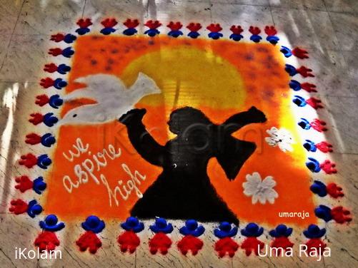 Rangoli: wonans day