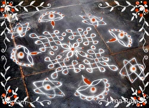 Rangoli: 11 to 1 sikkukolam Rangoli: 11 to 1 sikkukolam