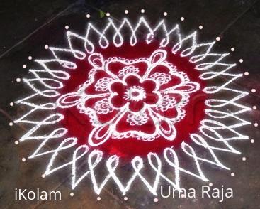 Rangoli: happy bday rani
