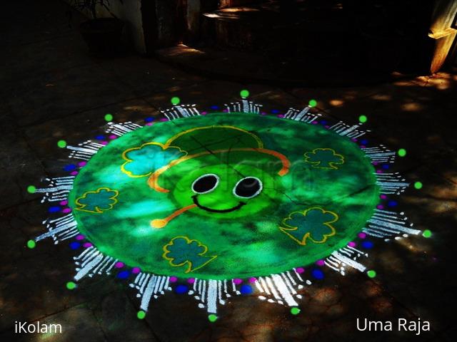 Rangoli: st patricks day