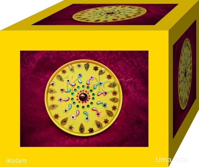Rangoli: kundan kolam